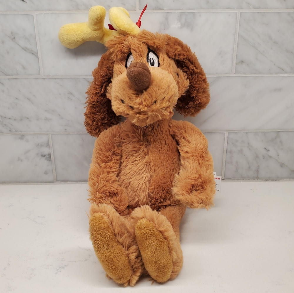 Dr. Seuss’ Grinch Christmas Max Dog Plush 16"